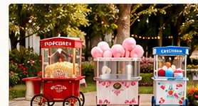 Concession machine rentals