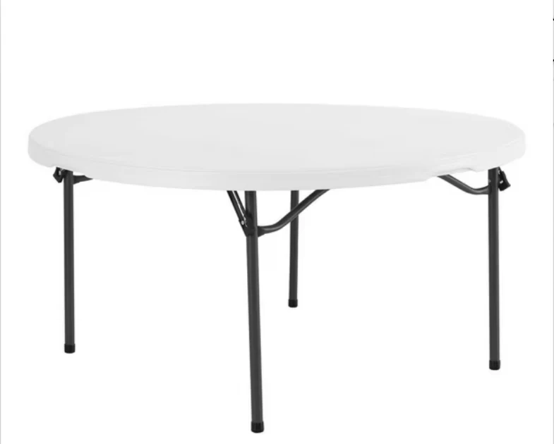 60 inch round folding table