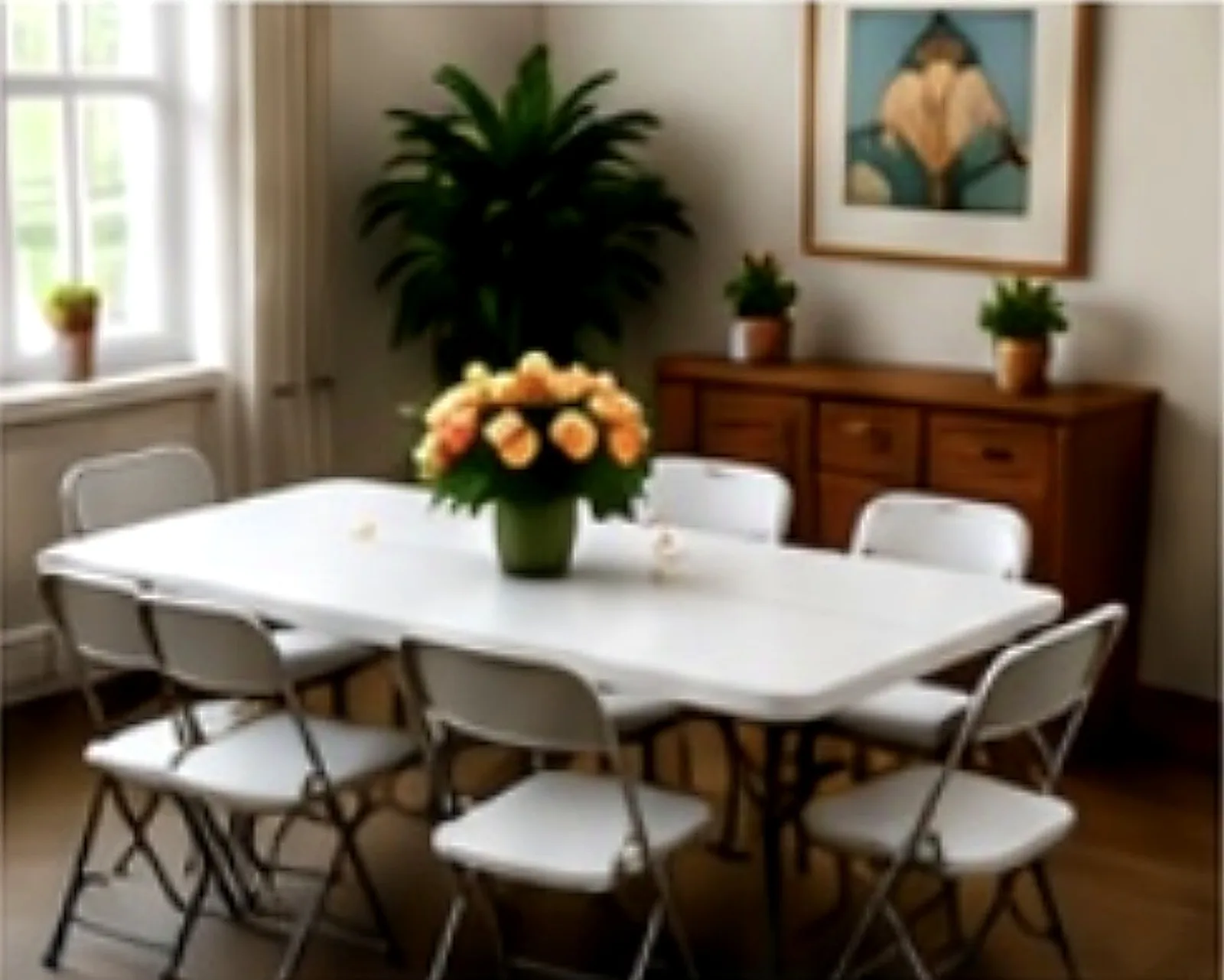 6 foot folding table